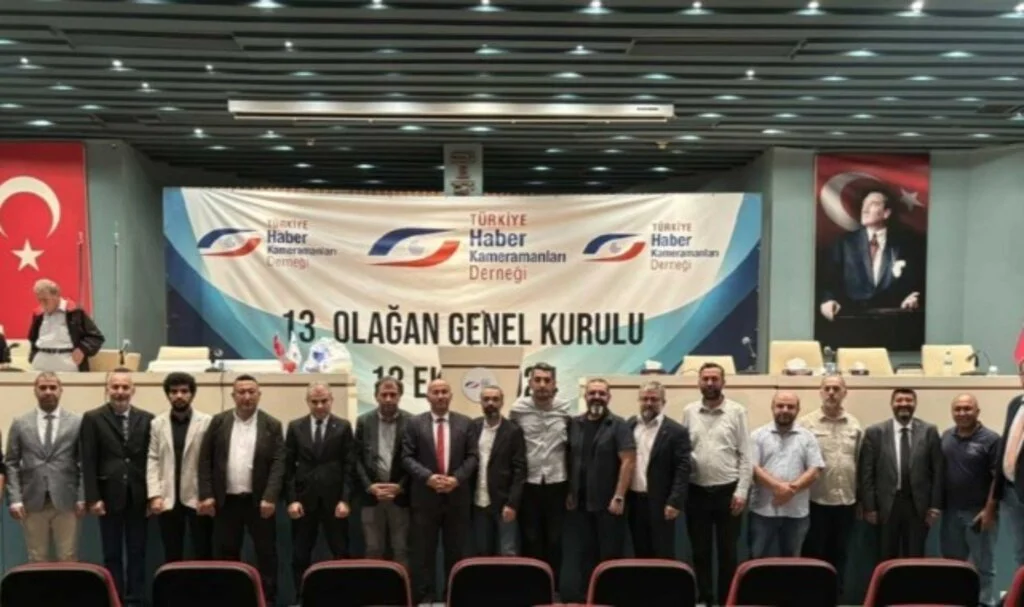Aytekin Polatel Türkiye Haber Kameramanları Derneği Başkanlığına yeniden seçildi