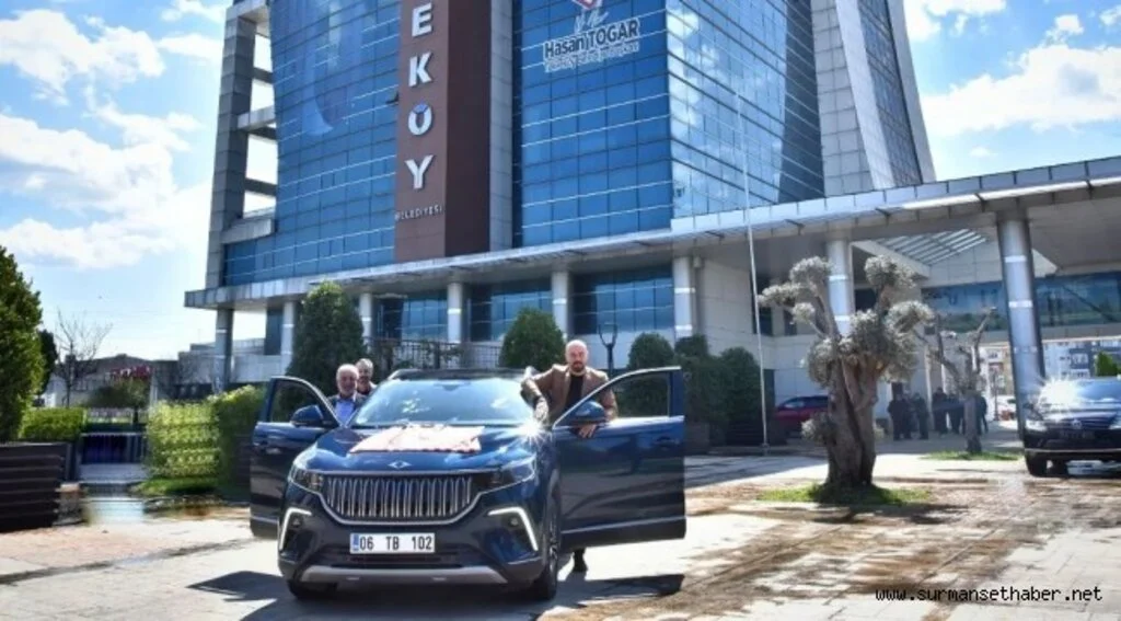 Başkan Togar TOGG’un direksiyonuna geçti