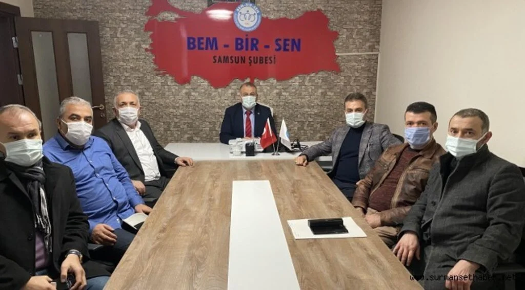 BEM-BİR-SEN Samsun Şubesi İlkadım Belediyesindeki Üyeleri İstişare Toplantısı