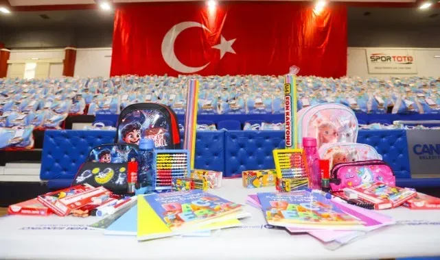 Canik Belediyesi'nden Aile Bütçesine Dev Destek: İlkokul 1. Sınıfa Başlayan Tüm Öğrencilere Çanta ve Kırtasiye Seti Belediyemizden Hediye