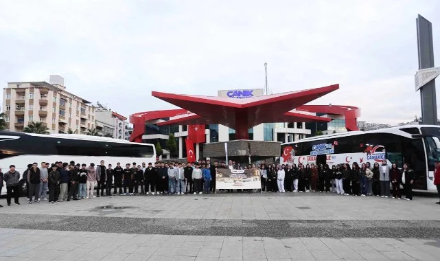 Canik Belediyesi Tüm Öğrencileri Çanakkale'ye Göndermeye Devam Ediyor