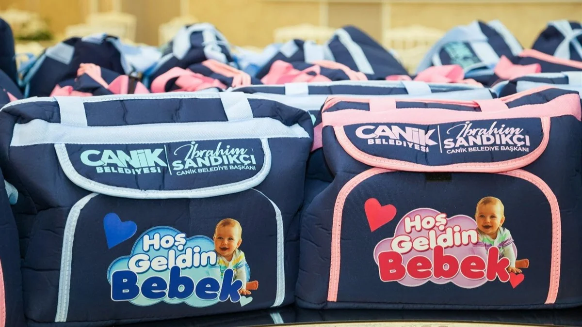 Canik Belediyesi'nden Tüm Anne Adaylarına Bebek Destek Paketi