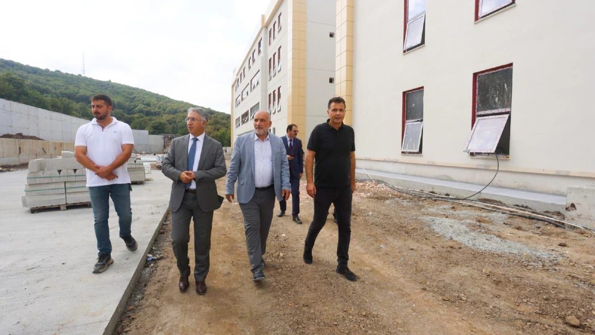 Canik Fen Lisesi Yapım Çalışmalarında Sona Gelindi