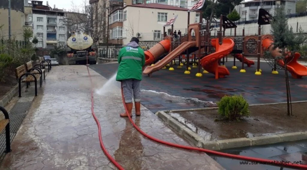 Canik’te Köşe Bucak Bayram Temizliği