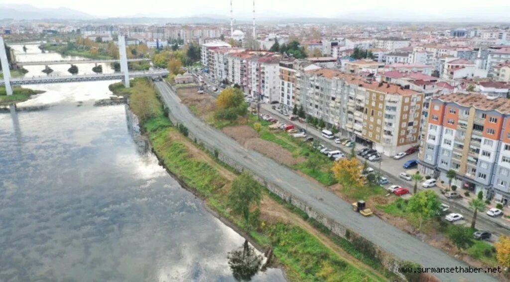 ÇARŞAMBA’DA ALTYAPI ÇALIŞMALARININ ARDINDAN ÜSTYAPI ÇALIŞMALARI BAŞLADI
