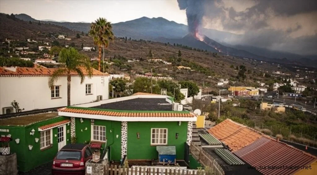 Cumbre Vieja Yanardağı'nın lavları La Palma Adası'ndaki riskleri artırıyor 