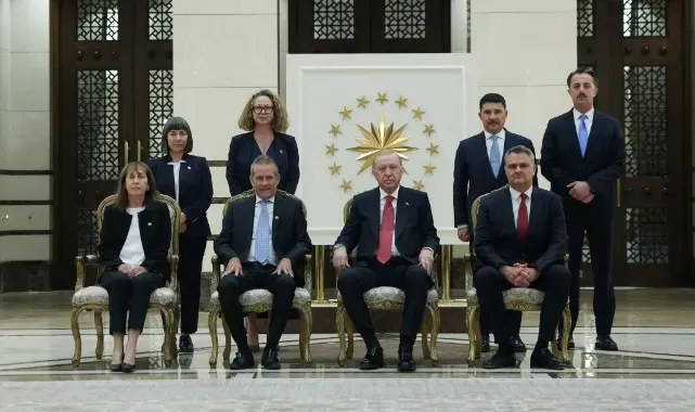 Cumhurbaşkanı Erdoğan, 5 Ülkenin Büyükelçisini Kabul Etti