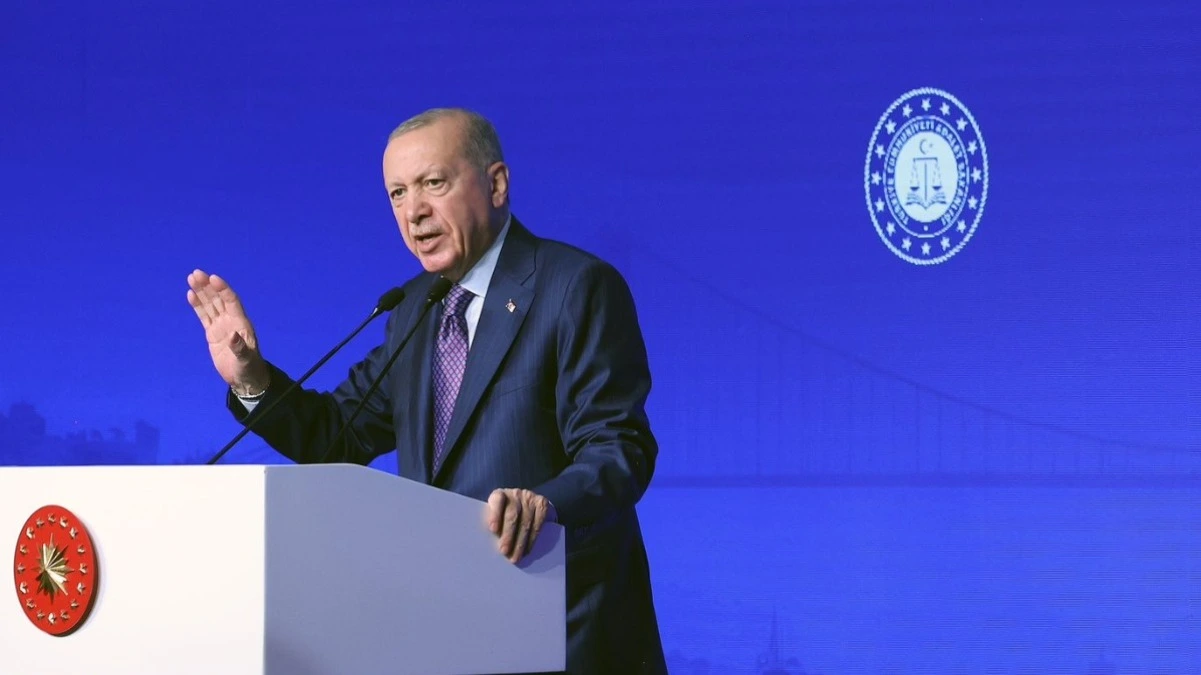 Cumhurbaşkanı Erdoğan: Adalet Devletin Üzerine Bina Edildiği Temeldir