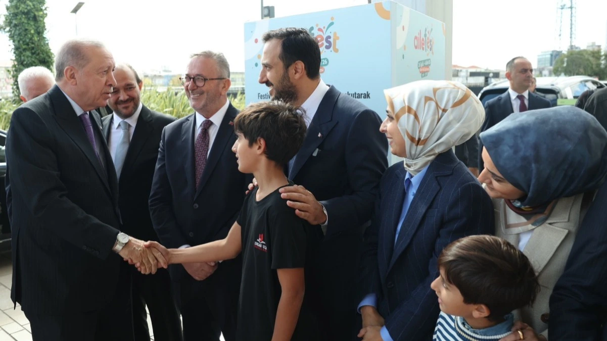 Cumhurbaşkanı Erdoğan AileFest'i Ziyaret Etti