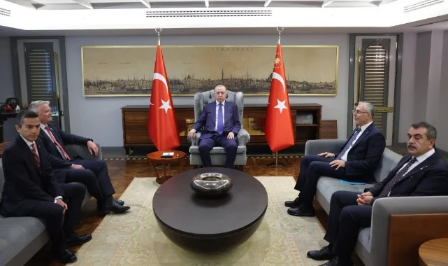 Cumhurbaşkanı Erdoğan, OECD Genel Sekreteri Cormann’ı Kabul Etti