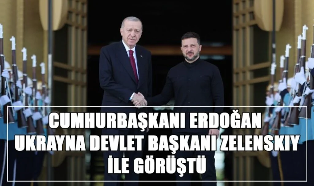 Cumhurbaşkanı Erdoğan, Ukrayna Devlet Başkanı Zelenskiy ile görüştü
