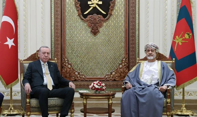 Cumhurbaşkanı Erdoğan, Umman Sultanı Heysem Bin Tarık İle Görüştü