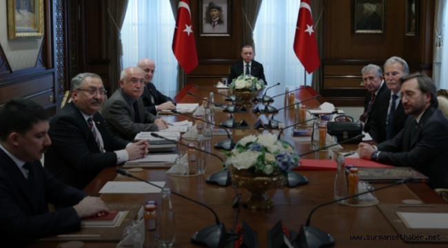 Cumhurbaşkanlığı Yüksek İstişare Kurulu, Cumhurbaşkanı Erdoğan başkanlığında toplandı