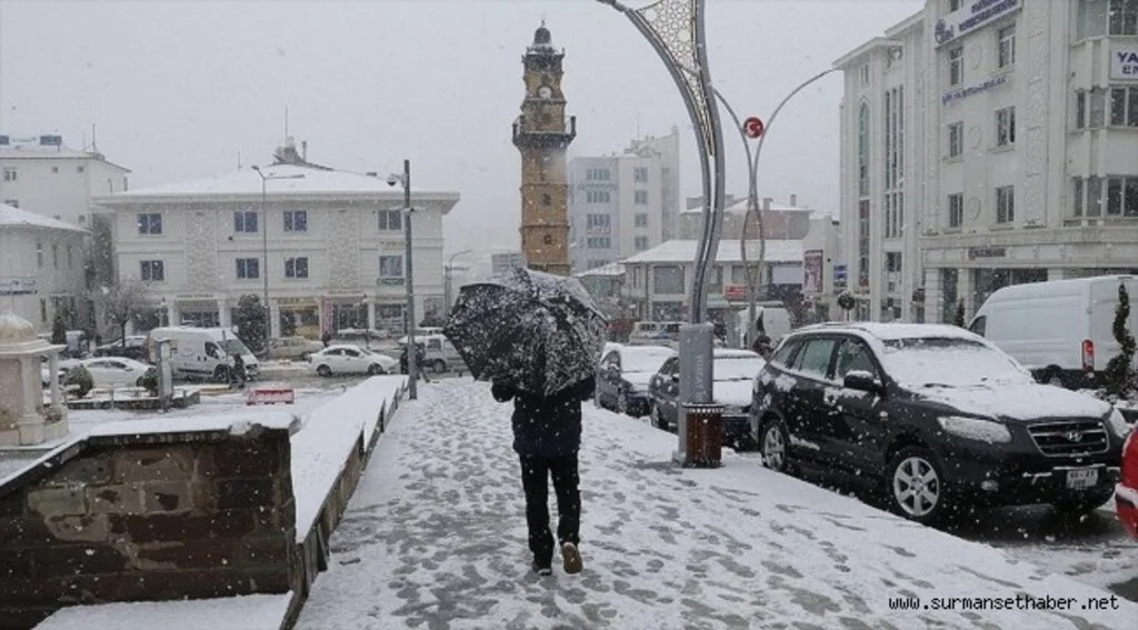 DİKKAT ! İç Anadolu'nun doğusunda kuvvetli kar yağışı bekleniyor