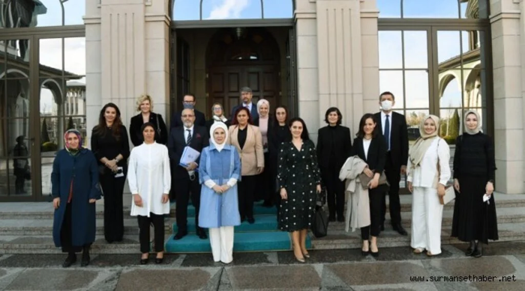 Emine Erdoğan, özel gereksinimli çocukların anneleriyle bir araya geldi