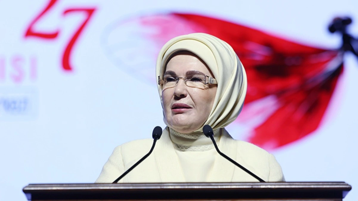 Emine Erdoğan: Sahici Bir iz Bırakmak İrade Gerektirir