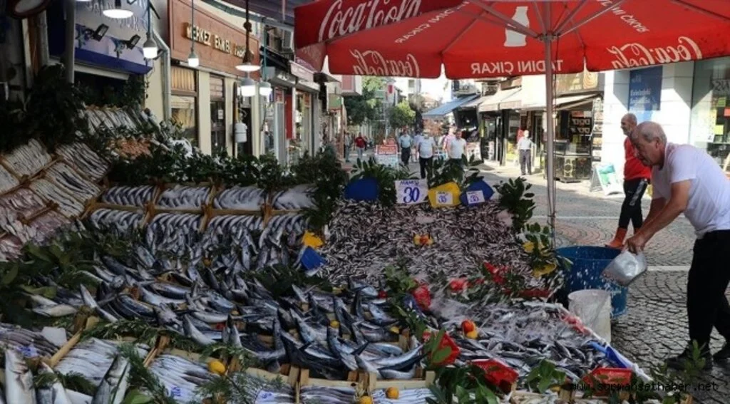 Hamsi ve istavrit bolluğu balıkçı tezgahlarını şenlendiriyor