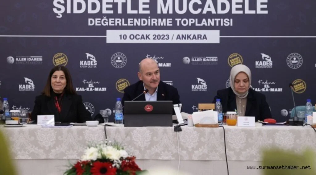 İçişleri Bakanı Soylu, Kadına Yönelik Şiddetle Mücadele Komitesi Toplantısı’na katıldı ﻿