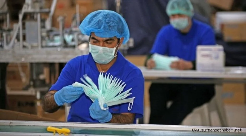 İhracatı durduran maske üreticileri iç talebe yetişmeye çalışıyor