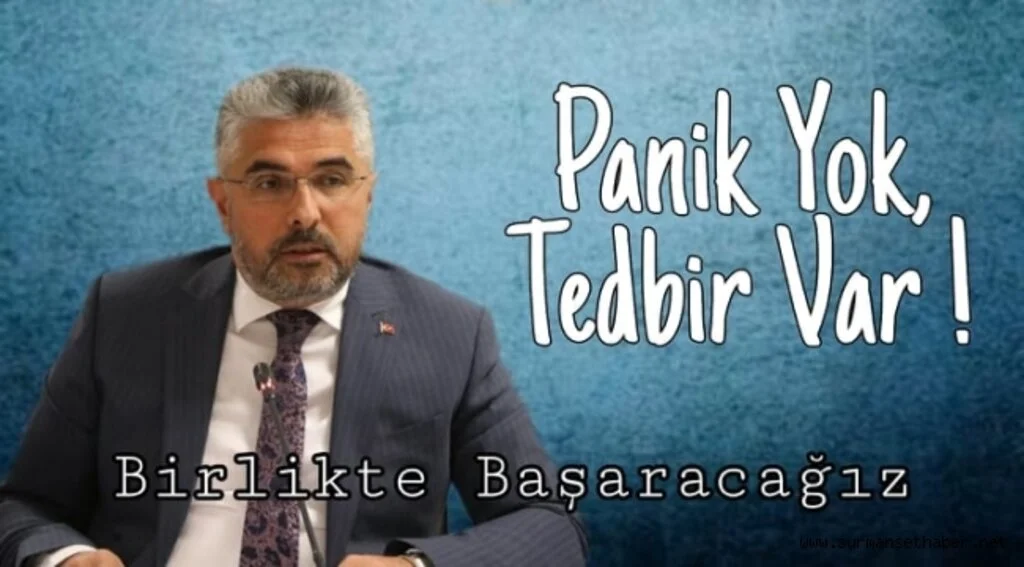 İL BAŞKANI ERSAN AKSU'DAN VATANDAŞLARA ÖNEMLİ UYARI