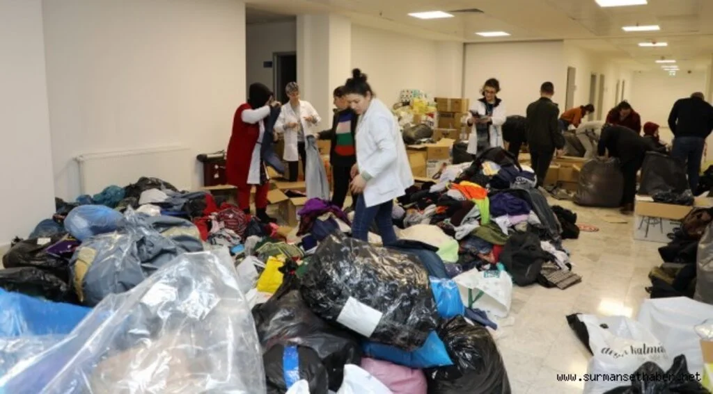 İLKADIM HALKI AFETZEDELER İÇİN TEK YÜREK OLDU