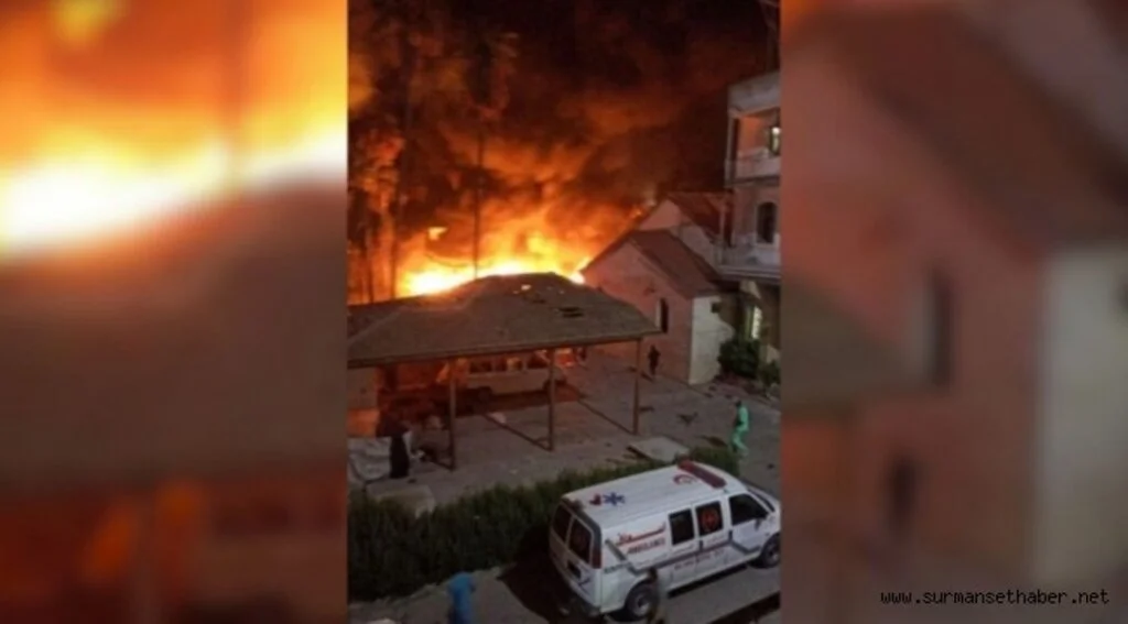 İsrail, Savaş Suçu İşlemeye Devam Ediyor: Gazze'de Hastaneyi Bombaladı Çoğunluğu Bebek, Çocuk, Kadın Olmak Üzere 500 Sivili Öldürdü