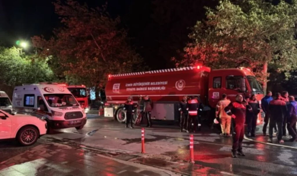 İzmir’de korkutan yangın