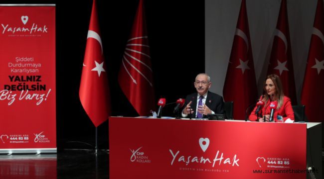 KEMAL KILIÇDAROĞLU "YAŞAMHAK" PROJESİNİN TANITIM TOPLANTISINA KATILDI