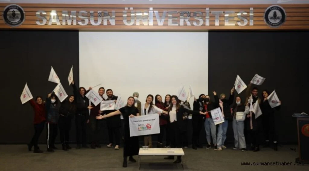 LÖSEV Samsun Üniversitesinde Öğrencileri Bilgilendirdi 