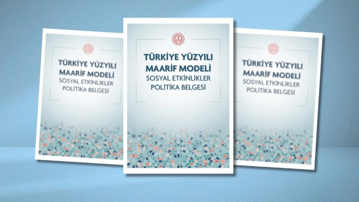MEB'den Sosyal Etkinlikler Politika Belgesi