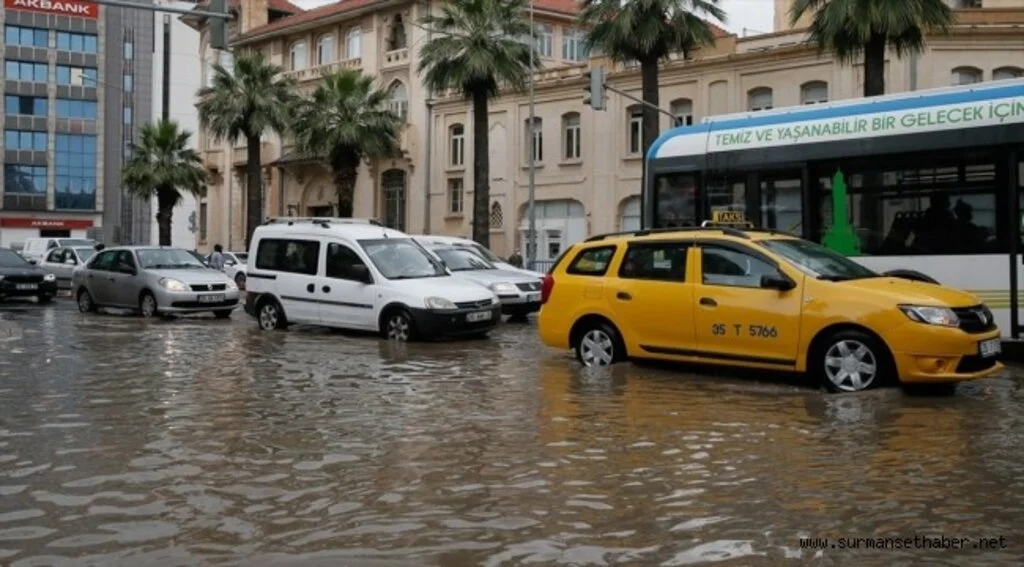 Meteoroloji Dört Şehir İçin Sel Uyarı Verdi