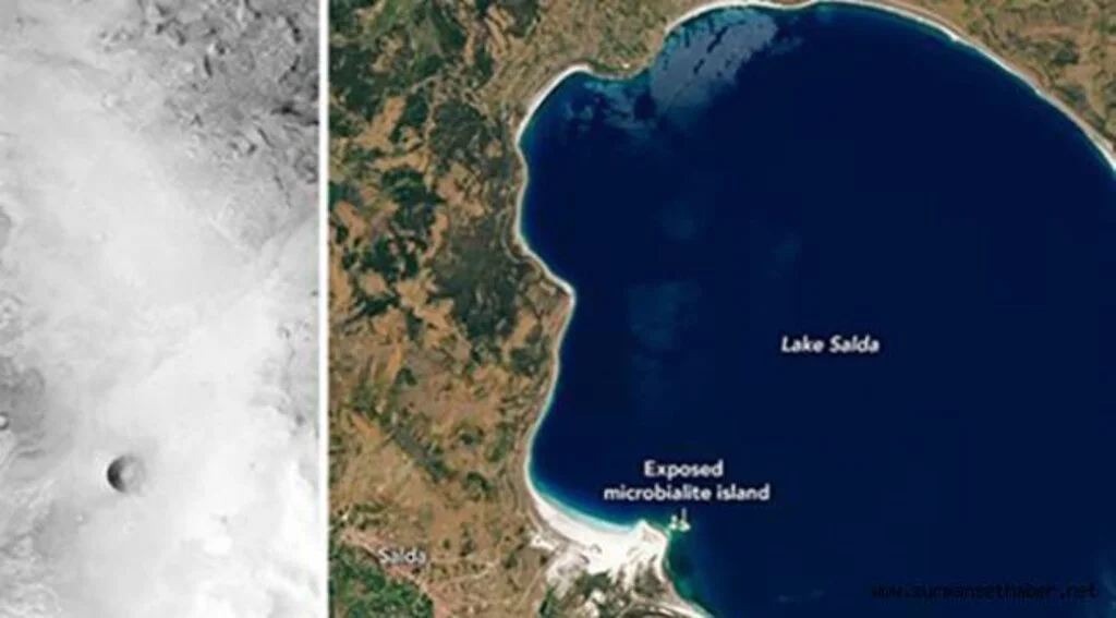 NASA’dan Salda Gölü paylaşımı