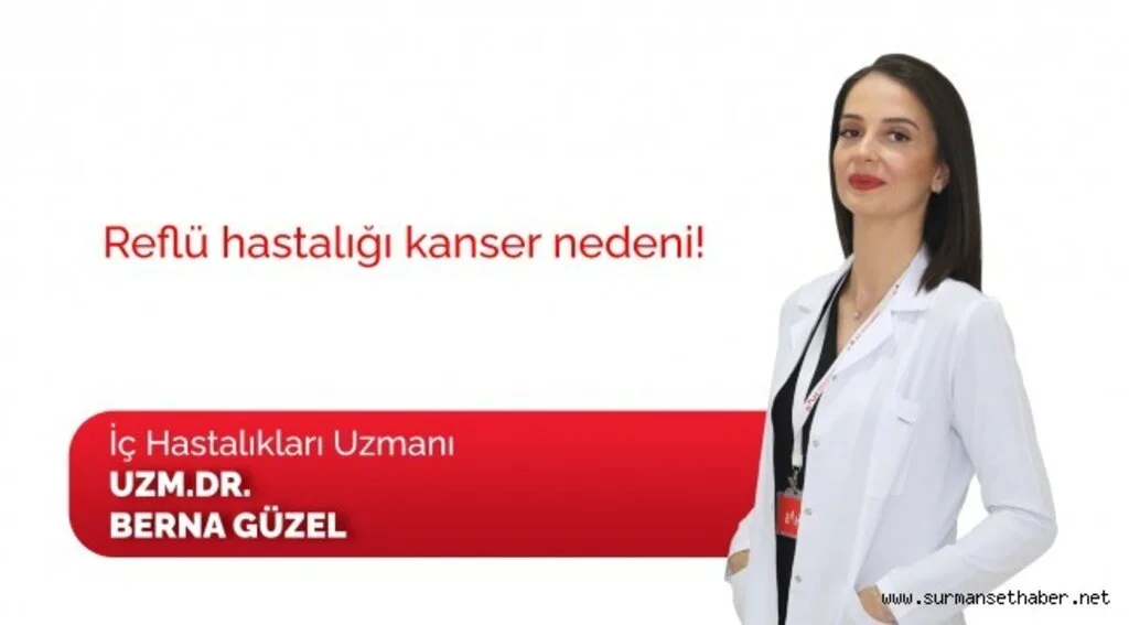 Reflü hastalığı kanser nedeni!