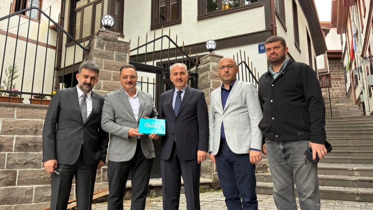 Rize Belediye Başkanı Metin’den TİMBİR’e Ziyaret