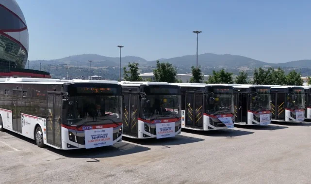 Samsun Büyükşehir Belediyesi Ulaşım Filosunu Güçlendiriyor: 25 Yeni Otobüs Filoya Katıldı!