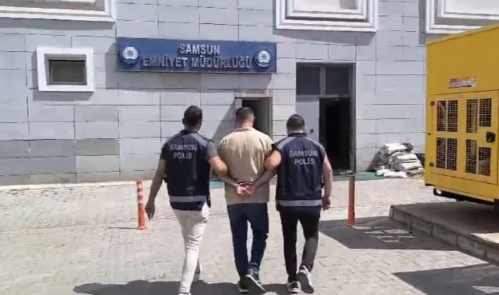 Samsun'da Aranan Zanlı Saklandığı Evde Yakalandı!