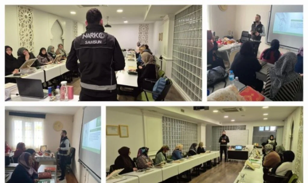 Samsun’da NARKO-ANNE Sunumları Düzenlendi