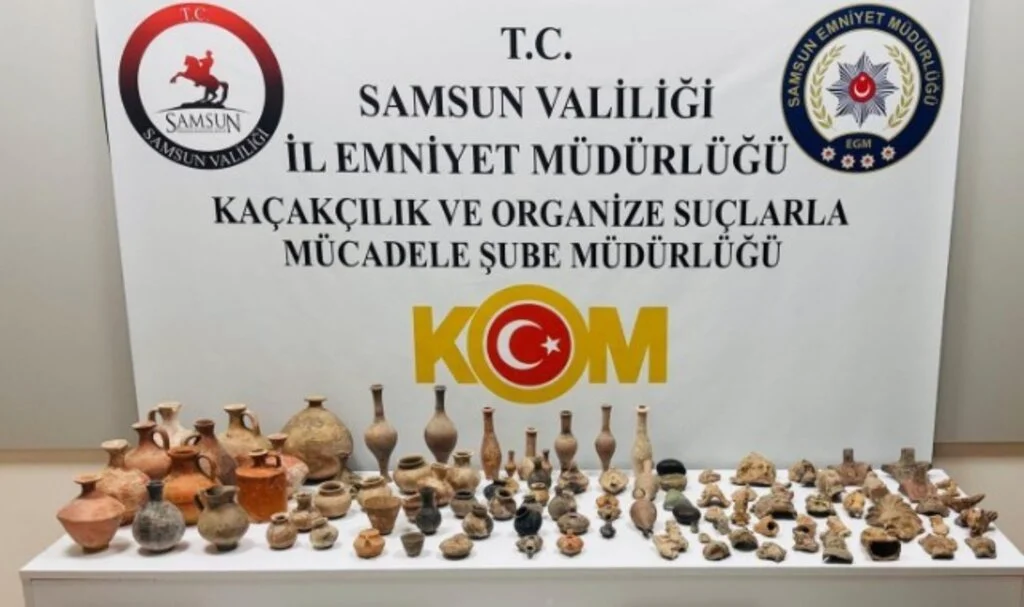 Samsun’da Tarihi Eser Operasyonu: 1 Gözaltı