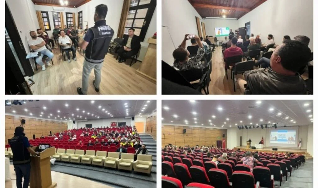 Samsun’da Uyuşturucuyla Mücadelede Farkındalık Faaliyetleri Devam Ediyor