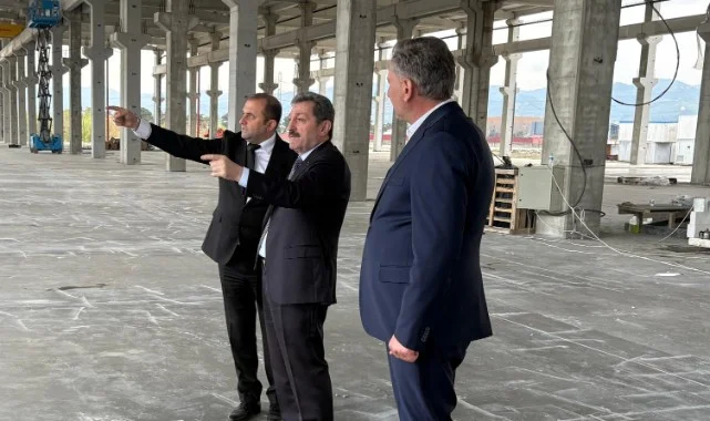 Samsun Yeni OSB’de Yatırımlar Yerinde İncelendi