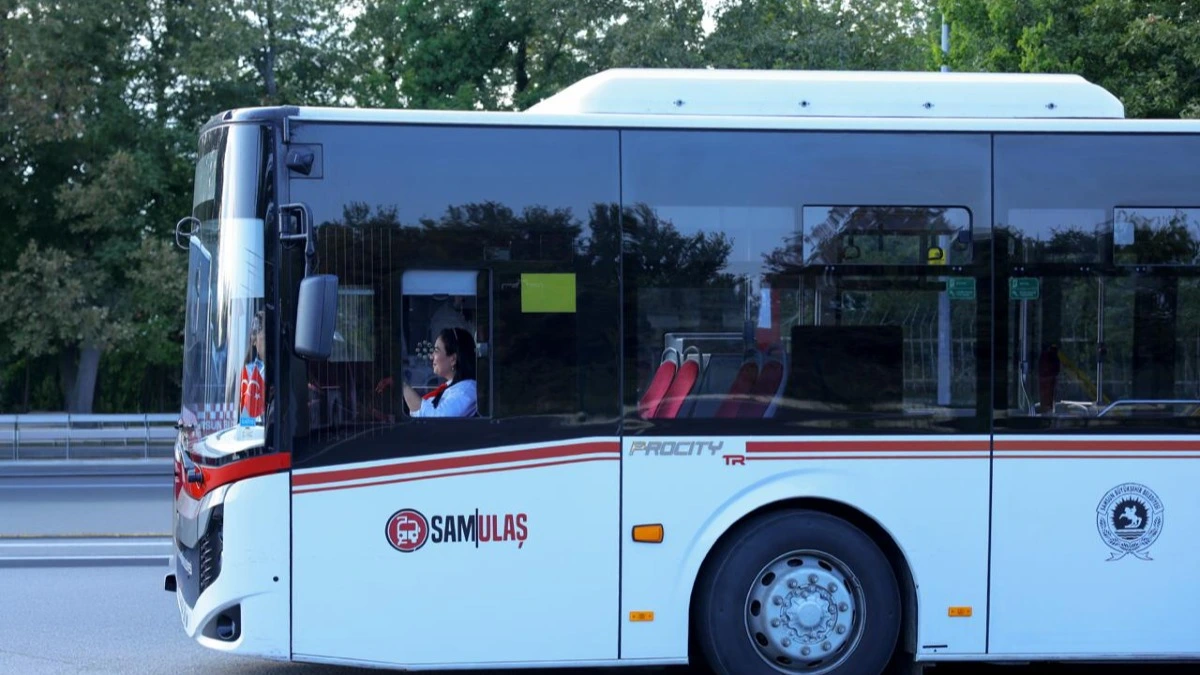Samsun’da Toplu Ulaşımda Kadın Şoför Sayısı 19’a Yükseldi