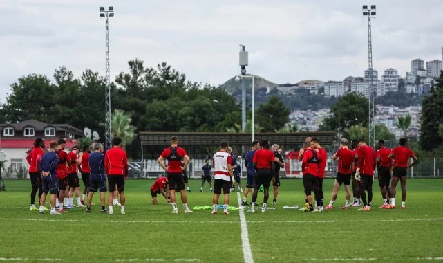 Samsunspor’dan Panathinaikos Sınavı Öncesi Yoğun Mesai