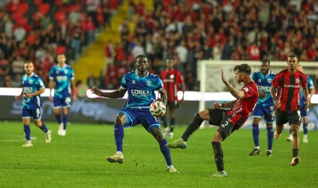 Samsunspor Gaziantep Deplasmanından 1 Puanla Döndü