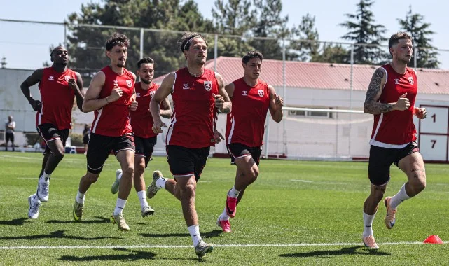 Samsunspor, Hazırlıklarını Sabah Antrenmanıyla Sürdürdü
