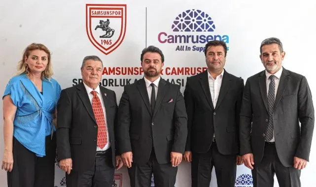 Samsunspor ile Camrusepa Arasında Sponsorluk Anlaşması Yenilendi