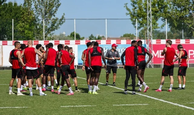 Samsunspor, Kocaelispor Maçı Öncesi Taktik ve Şut Çalıştı