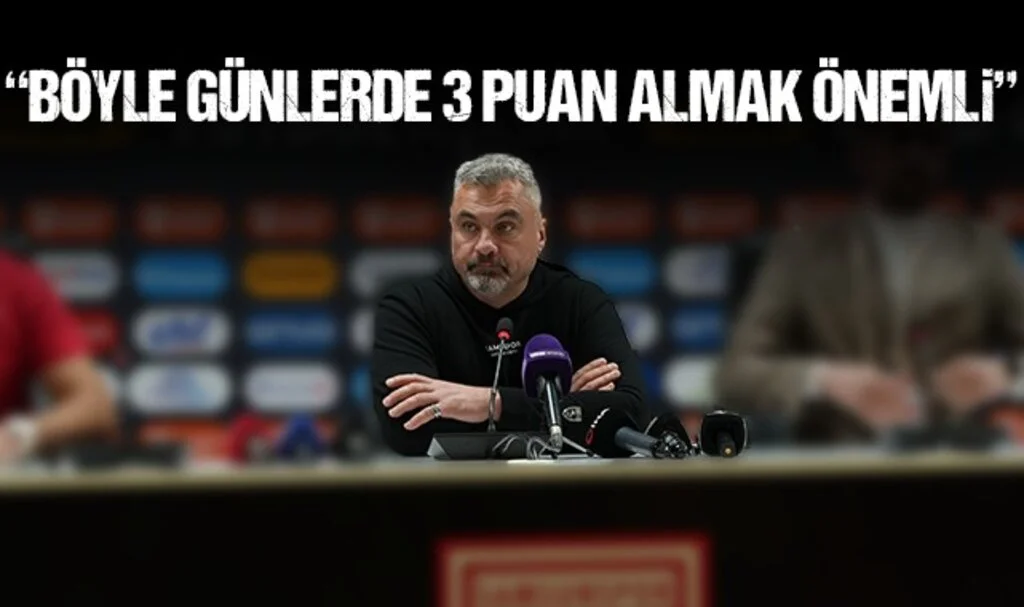 Samsunspor Teknik Direktörü Thomas Reis: Böyle günlerde 3 puanı almak önemli.