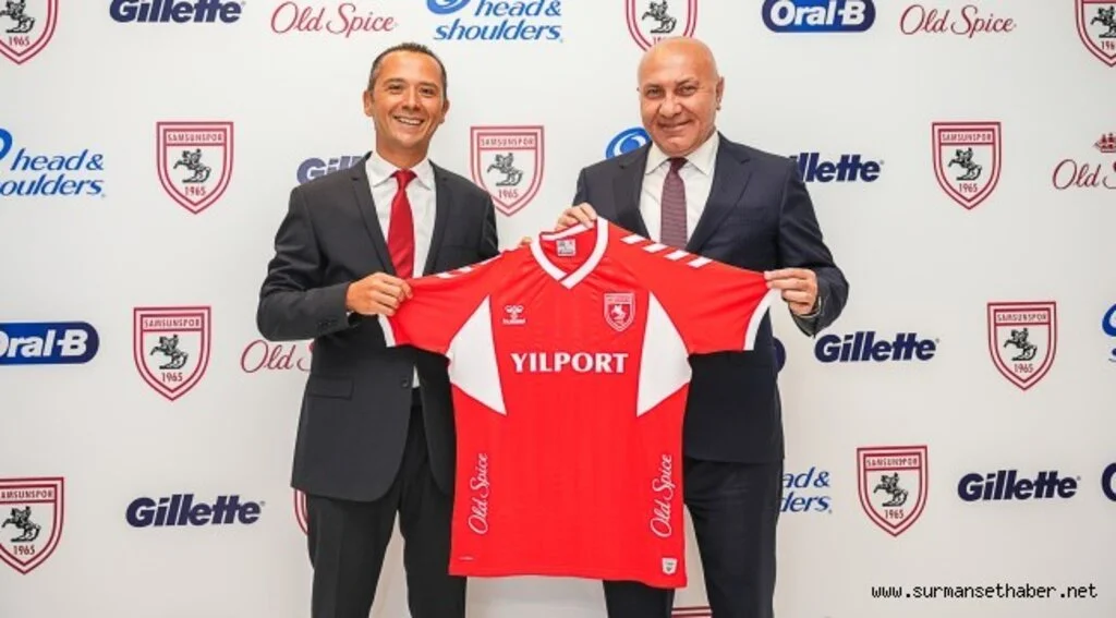 Samsunspor'un Yeni Forma Sponsorları Old Spice ve Head & Shoulders Oldu