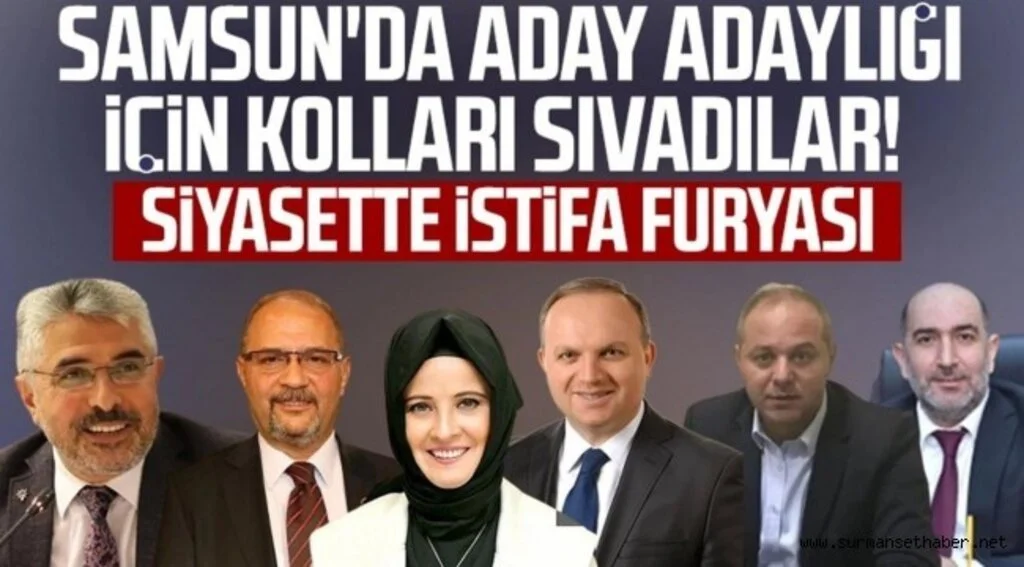 Siyasette istifa furyası