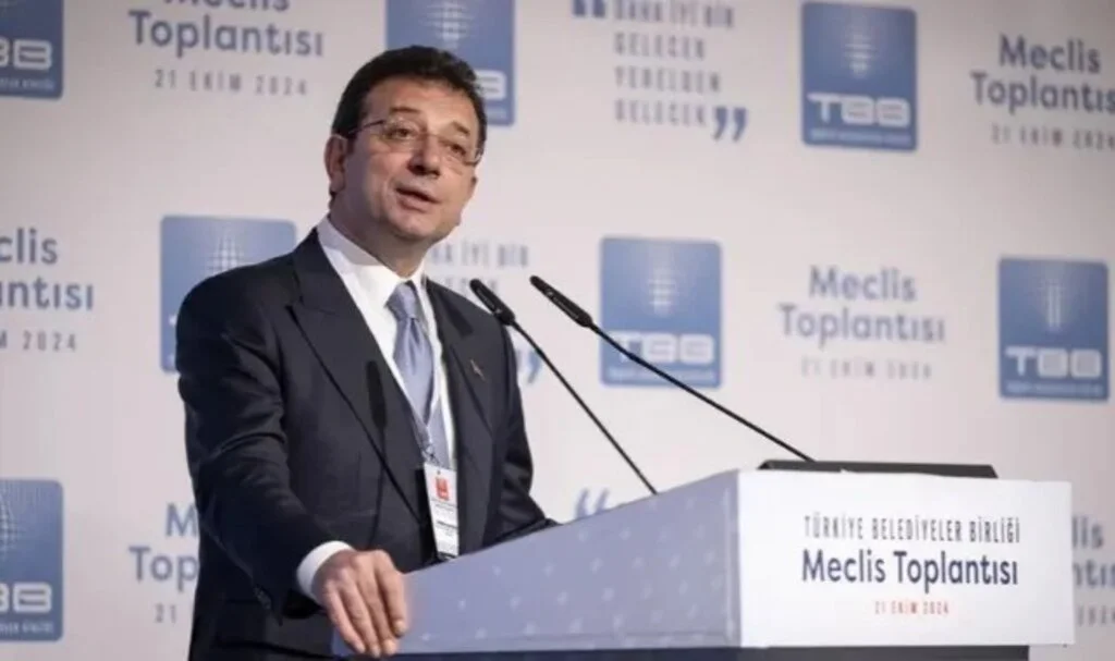 Türkiye Belediyeler Birliği toplantısında konuşan İmamoğlu: “Gelir açmazına doğru sürükleniyoruz”